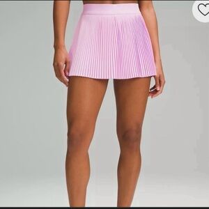 Lululemon Varsity High Rise Pleated Tennis Skirt